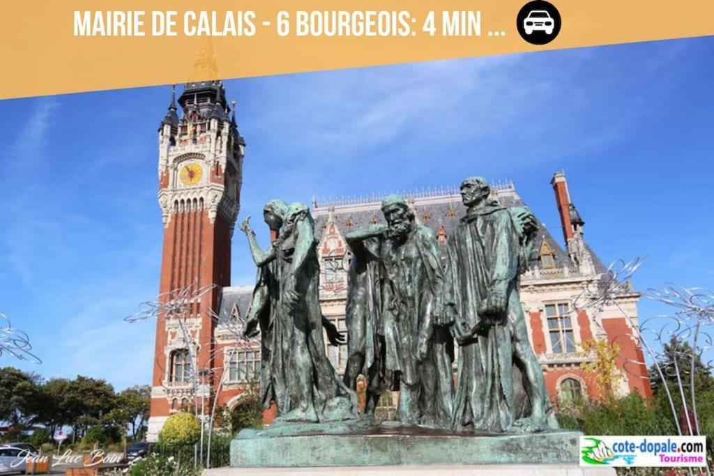 Le Grand Messin - Calais Nord -Cour - Plage - Ferry - Eurotunnel מראה חיצוני תמונה